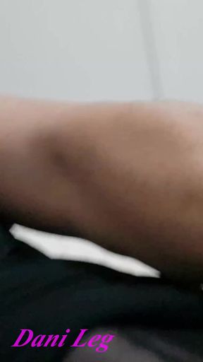 Dani in Black Pantyhose with Big Cum