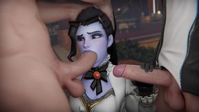 Widow is High Maintenance Slut (White)