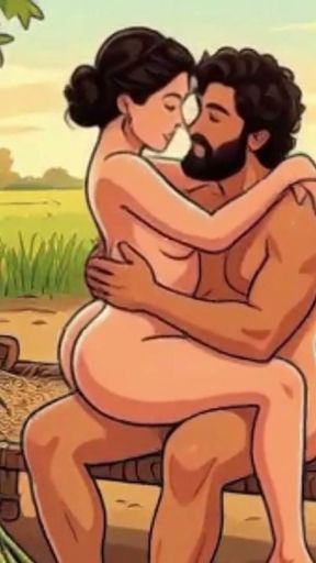 Dr Srivalli Bhabi Comes house of Pushpa Bhai and Outdoor sex cartoon India   Clip 1