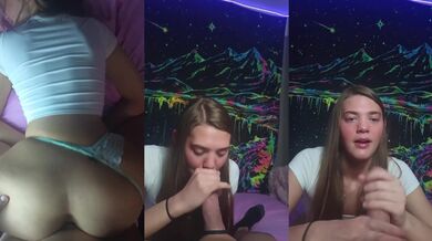 PAWG Raves Sloppy BJ After Cum Keeps Destroying Cock POV