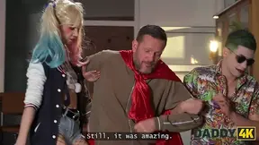 DADDY4K  Harley Quinn fucks after a night out