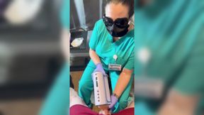Nurse's Pleasure: Help Me and a Cumming Surprise