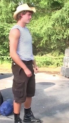 Oral Pleasure Awaits the Hot Athletes at the Fake Checkpoint