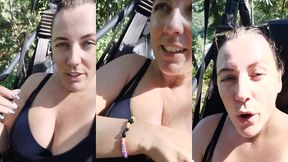 en mode coquine sur mon buggy ! tu aurais aime etre le pilote !?