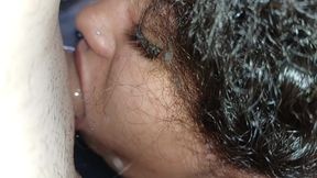 CREAMPIE DRIPPING DOWN THE BEAUTIFUL LIPS OF A GREEDY SLUT
