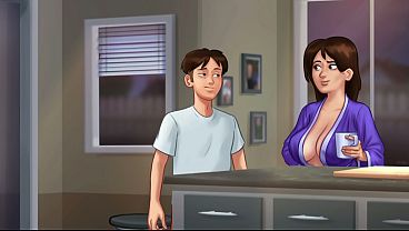 Mi madrastra tenia ganas de hacer el amor hace TANTO TIEMPO - summertime saga