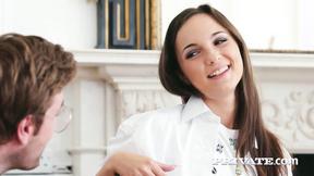 ”Euro assfucking trio with two young promising artists”