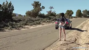 Hitchhiking handjob by Ashton Haze