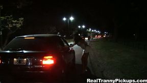 Dude drills busty TS