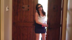 Big tits MILF model agency owner stepmom tests the new talent in a threesome