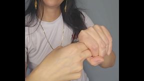 Отсоси себе сам, я бы еще попку тебе проткнула. 2 часть