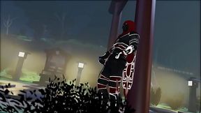 Baragami - gay ghost ninja assassin got distracted during mission