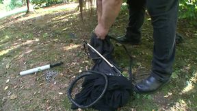 Threesome Outdoor BDSM