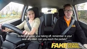 Sexy Student Gets Screwed By Hot Teacher In Classroom Car