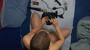 full and uncut kinky masturbation session with hood and gag, locking plug, clit pumping and anal play! i was getting rather h...