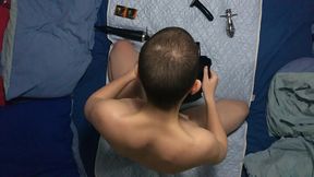 full and uncut kinky masturbation session with hood and gag, locking plug, clit pumping and anal play! i was getting rather h...