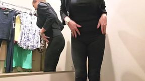 Stealthy handjob in locker room
