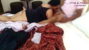 a mi cornudo le encanta ver como me folla mi amigo