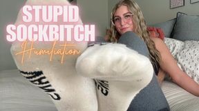 Stupid Sockbitch Humiliation