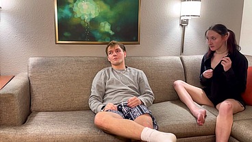 Annoying Step Cousin Ruins Football Game To Fuck