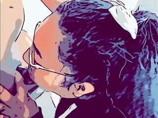 Latin chick culona sedienta de leche