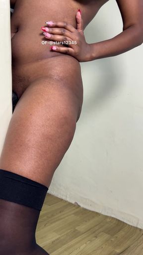Stockings and a Standing Quickie