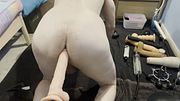Shane CumpDump get pounded by sex machine and does ATM