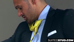 Alex Marte moaning loud during intense rimming