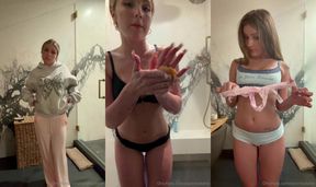 piper rockelle shakes her butt in the shower porn video