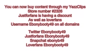 Thick Ebony farting loud bubbly farts just for you