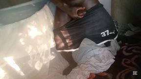 Deep Hard BBC Handjob Penetration Ready Cum All Over His Sheets