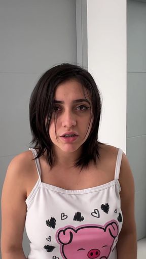 My Little Latina Stepsister Likes to Fuck in Front of a Mirror and Watch Me Penetrate Her Rich Ass