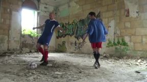 Young footballers fucked his sportive coach