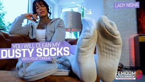 You want my socks? Only if you do what I tell you! ( Sock Fetish with Lady Nisha ) - FULL HD MP4