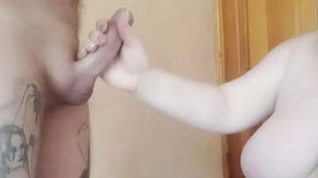 dick cums after a hot suction