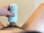 オナニー生活　4日目　オナホでイッてみた　日本　ゲイ　バイ　ぽっちゃり　射精　オナホール　連続射精　ガチムチ　デブ　日本人　GMPD 素人撮影　個人
