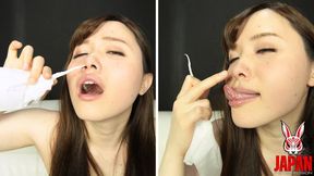 Kotona Hirakawa's Graceful Sneezing Display - Nose Fetish Party