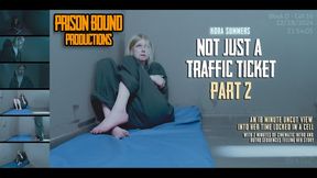 Not Just A Traffic Ticket Part 2: Kora Summers Criminal Girl Confined To A Jail Cell and Made to Wear A Jail Uniform Jumpsuit