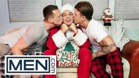 Jingle Balls Cock: Bareback / MEN / Pierce Paris, Michael DelRay, JJ Knight