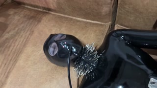 Latex doll Natallien enjoys heavy pounding - OF teaser