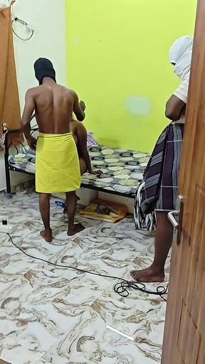 Nattamai and His Assistant Fucks the Innocent Housewife