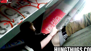 Skateboarding Hunk Seán Johannsen Masturbating In Public