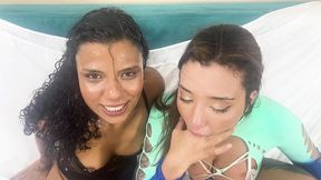 amateur extreme vol 3 with vitoria beatriz and ob slave nat playing with puk&, drinking piss and get manhandled pov style