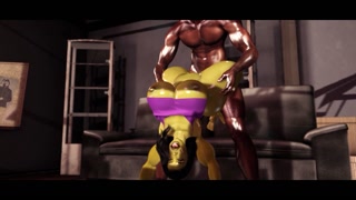 She Hulk Quick fuck session with a bbc client in her office - Sl Parody