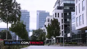 Sexy secretary Charlize Bella gets boss's cock in her petite blonde ass