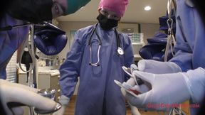 You Undergo "The Procedure" At Doctor Tampa, Nurse Jewel &amp; Nurse Stacy Shepards Surgically Gloved Hands GirlsGoneGynoCom