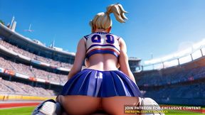 3D Animation : Overwatch - Mercy Cheerleader Uniform Fuked In Football Stadium Uncensored Hentai