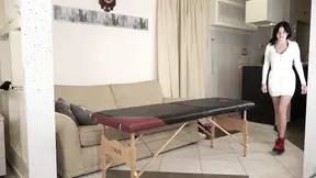 Busty beauty gives sensual massage before taking anal