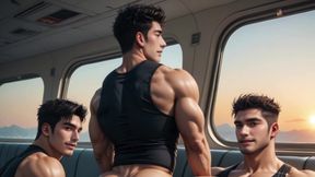 Dangerous Gay Anal Sex on a Stuck Cable Car. Cumming in Their Little Asses High up.