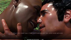 Horny Muscular Black Guy Fucking My Mouth Filled with Cum